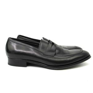 THE BOOT NEW YORK MEN'S LEATHER BLACK DRESS SHOES SZ 10